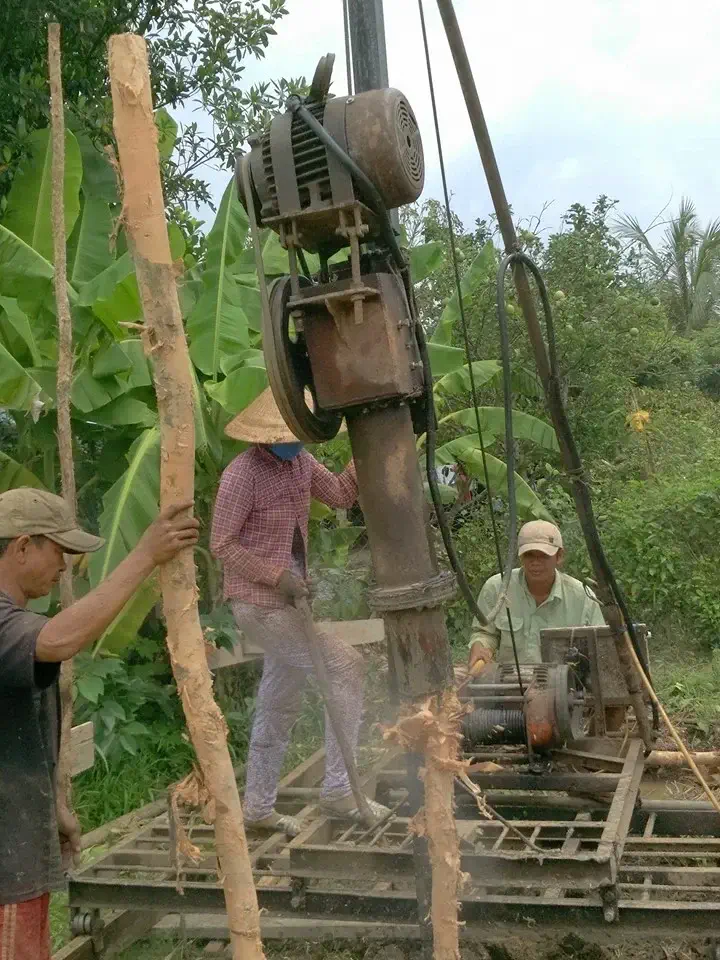 Thi công đóng cọc cừ tràm giá rẻ